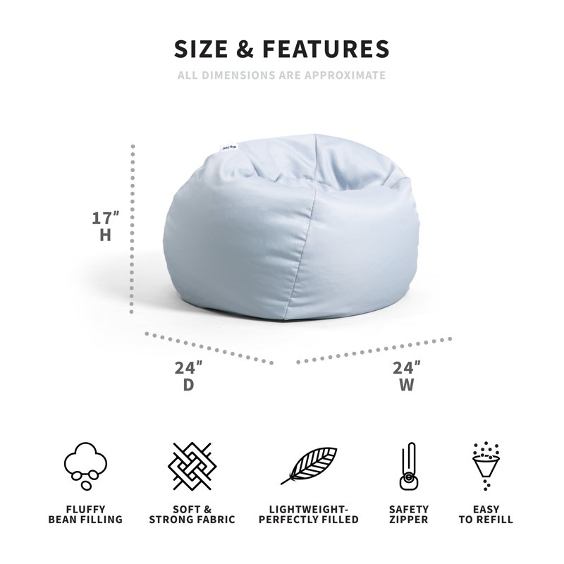 Comfort Research Big Joe Classic Bean Bag Chair & Reviews Wayfair